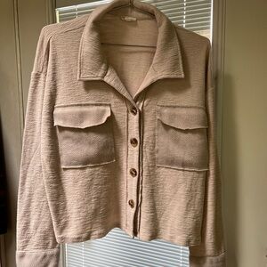 Hem & Thread Tan Blazer Relaxed Fit #2